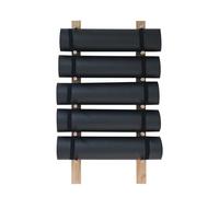 Support De Rangement For Tapis De Yoga À 3/4/5/6 Niveaux, Support Mural For Tapis De Yoga Suspendu, Capacité De Charge De 80kg For Les Exercices À Domicile Et Les Équipements(Height 89cm)