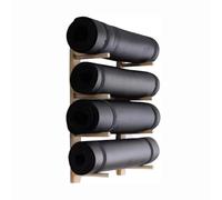 Support De Rangement For Tapis De Yoga À 3/4/5/6 Niveaux, Support Mural For Tapis De Yoga Suspendu, Capacité De Charge De 80kg For Les Exercices À Domicile Et Les Équipements(Height 72cm)