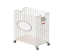 Support De Rangement For Tapis Yoga Avec Roulettes, Organisateur For Équipement D'entraînement Gymnastique, Panier Suspendu Amovible Et Conception Crochet, Capacité Charge 100 Kg(56.5x19.5x39cm)