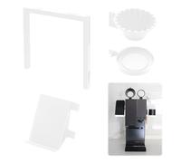 Support de rangement grande capacité pour xBloom Studio machine à café permettant de ranger divers accessoires Organisateur peu encombrant pour machine à café (Support de téléphone blanc (gauche))