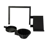 Support de rangement grande capacité pour xBloom Studio machine à café permettant de ranger divers accessoires Organisateur peu encombrant pour machine à café (Noir, support pour téléphone (droite))
