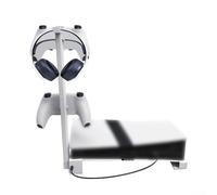 Support de rangement horizontal portable, pour PS5 Pro, avec 5 ports USB, support de rangement pour console de jeu