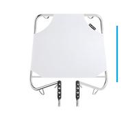 Support de rangement léger pour vélo en métal - Panier avant - Porte-bagages - Supports de bagages - Cordon élastique - Support de vélo