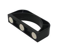 Support de rangement magnétique pour cuillère de cuisine, organiseur multifonction pour machine à glace, nourriture pour chien, bonbons, grains de café et farine, 9 x 4 x 2 cm