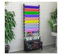 Support de rangement mobile pour écharpes, rubans, cintre autoportant, cadre en fer robuste, parfait pour les fleuristes et les boutiques de cadeaux