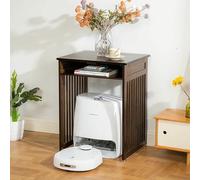 Support de rangement mobile pour robot aspirateur avec roulettes pour la maison et le bureau - Organisateur polyvalent pour des solutions de nettoyage et de rangement pratiques