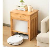 Support de rangement mobile pour robot aspirateur avec roulettes pour la maison et le bureau - Organisateur polyvalent pour des solutions de nettoyage et de rangement pratiques