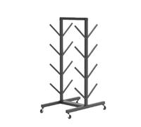 Support de rangement multi-niveaux pour tapis de yoga, skateboards et accessoires de gym