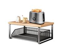 Support de rangement multifonction pour four à micro-ondes - Support de dosettes de café pour femmes, hommes, adolescents, adultes, dortoir, salon, salle de méditation, appartement, bar