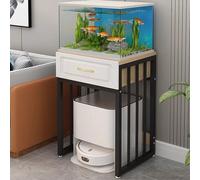 Support de rangement multifonction robuste pour aspirateur robot, station de balayeuse intelligente, support d'imprimante, support d'aquarium et table de chevet de chambre à coucher, supporte jusqu'à