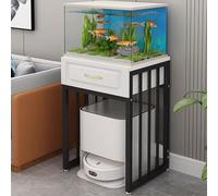 Support de rangement multifonction robuste pour aspirateur robot, station de balayeuse intelligente, support d'imprimante, support d'aquarium et table de chevet de chambre à coucher, supporte jusqu'à