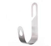 Support de rangement mural en acier inoxydable pour suspendre le tuyau d'arrosage de jardin et les câbles d'alimentation pour des espaces extérieurs bien rangés et sûrs (goutte d'eau)