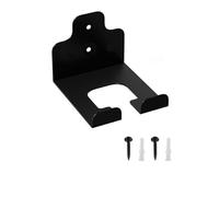 Support de rangement mural en métal avec pinces antidérapantes pour outils de plein air