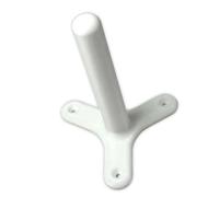 Support de rangement mural en plastique pour meuleuse de 125 mm - Parfait pour le garage ou le chantier - Support à outils peu encombrant