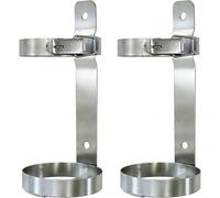Support de rangement mural portable for bouteilles d'oxygène et d'argon en acier inoxydable(2pack)