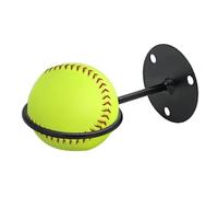 Support de rangement mural pour baseball - Cintres solides et de haute résistance, support de rangement multifonctionnel en métal peu encombrant pour balles de golf et baseball | Afficher en toute séc