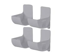 Support de rangement mural pour papier d'aluminium - Support de rangement adhésif pour placard de cuisine | Système de rack sans perçage - Distributeur d'économie d'espace pour sacs poubelle en papier