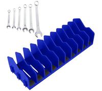 Support de rangement mural pour pince à outils - 10 emplacements - 25,4 x 6,6 x 8,9 cm - Sans outils manuels - Pour studio, usine, chambre, garage, atelier, établi
