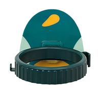 Support de rangement mural pour sèche-cheveux et toilettes - Organiseur à suspendre avec prise de courant - Blanc gris - Étanche