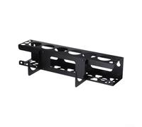 Support de rangement mural robuste pour calfeutrer 6 tubes et buses, optimisant l'espace vertical pour l'organisation des outils