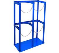 Support de rangement portable for bouteilles d'oxygène, support fixe for bouteilles de propane, support de transport, support organisateur(2 Bottles - 60cm (20 3/5"))