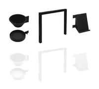 Support de rangement pour accessoires de café compatible avec la machine à café XBloom Studio, design multi-compartiments, support amovible pour les amateurs de café à domicile (main droite)