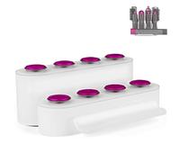 Support de rangement pour accessoires Dyson Airwrap, fer à friser, brosse volumisante, buse d'air coiffante pour la maison, la chambre à coucher, la salle de bain, organisateur à 8 trous pour Dyson