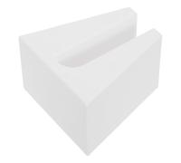Support de Rangement pour Balance Intelligente en Plastique Blanc | Montage sans Outil, Support Stable, Lignes Épurées, pour Placard, Bureau, Logement Moderne