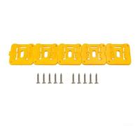 Support de rangement pour batterie DEWALT, design ABS robuste avec trous fraisés, pour organiser efficacement plusieurs batteries