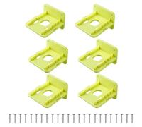 Support de rangement pour batteries 18 V compatible avec les modèles P102 P103 P104 et installation murale facile (6 pièces)