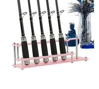 Support de Rangement pour Cannes | Présentoir en Acrylique pour Tout matériel de pêche | Présentoir d'exposition pour Accessoires de pêche | pour Le Garage, en Voyage, sur Une Table, en Camping, en