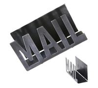 Support de rangement pour courrier - Organiseur de courrier de bureau, porte-lettres en métal | Trieur de fichiers de bureau, organiseur de documents, support de rangement pour courriers, livres