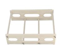Support de rangement pour disques vinyle, facile à nettoyer, structure stable, plastique ABS résistant à la flexion, assemblage rapide, support de séchage pour disques avec écrous à embase