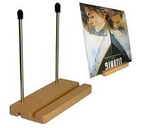 Support de Rangement Pour Disques Vinyles de 17,8 cm et 30,5 cm - Présentoir Simple Dans un Élégant Support Portable Moderne - Pour Téléphone, Tablette