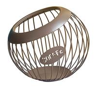 Support de rangement pour dosettes de café K pour comptoir - Grande capacité - Marron