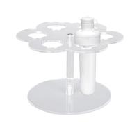 Support de rangement pour dosettes de saveurs-organisateur en acrylique transparent 15 5x12 4x9 Cm, Support antidérapant, Design minimaliste | de cartouche de comptoir pour espace de travail,