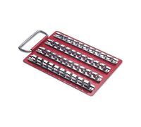 support de rangement pour douilles 1/4, 1/2, 3/8 portable -