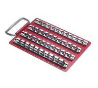 support de rangement pour douilles 1/4, 1/2, 3/8 portable - Laser Tools G