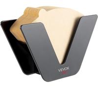 Support de rangement pour filtre à café - Support distributeur de papier filtre à café pour filtres à café V60 et cônes - Matériau de haute qualité - Accessoires pour café