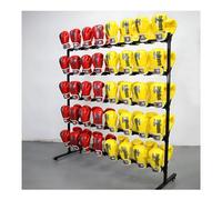 Support de Rangement pour Gants de Boxe, séchoir Mural pour Gants pouvant contenir 20/40 Paires, présentoir Suspendu Professionnel pour Salle de Sport (40 pièces)