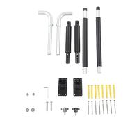 Support de rangement pour kayak, support mural pour planche de surf, étagère télescopique en alliage d’aluminium, charge maximale 40 kg, avec bouton de verrouillage, compatible