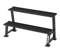 VirtuFit Support de rangement pour kettlebells Noir 150 x 63 x 67 cm