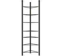 Support De Rangement pour L’Exercice Balles De Stabilité De Yoga 3 5 6 7 Couche Support De Ballon Médicinal pour Club De Studio De Gym à Domicile avec Supp, Black, 7 Layer H 190cm/74.8in