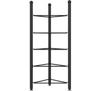 Support De Rangement pour L’Exercice Balles De Stabilité De Yoga 3 5 6 7 Couche Support De Ballon Médicinal pour Club De Studio De Gym à Domicile avec Supp, Black, 5 Layer H 130cm/51.2in