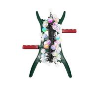 Support de rangement pour lumières de Noël - Rouleau de rangement polyvalent avec poignée rotative, organisateur de vacances | Rangement compact de décoration de Noël pour rallonge, cordes, fils