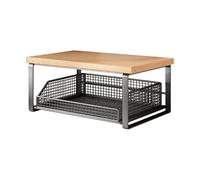 Support de Rangement pour Machine à Café Étagère de rangement double couche | Porte-Sachets de Thé pour Hommes Femmes Adolescents Adultes Dortoir Salon Salle de Méditation Appartement