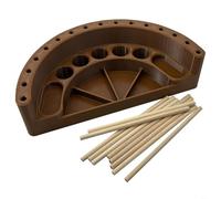 Support de rangement pour outils avec plusieurs grilles pour un rangement soigné et un accès facile pour améliorer l'efficacité de l'espace de travail
