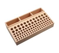 Support De Rangement Pour Outils,Support en Hêtre à Fentes pour Emporte-Pièces - de Rangement pour Maroquinerie | pour la Maison et l'Atelier Organisé