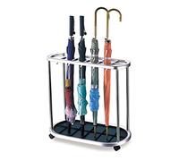 Support de rangement pour parapluie, sans roulettes, 12 trous, seau pliable, support de rangement pour parapluie, support de rangement pour parapluies