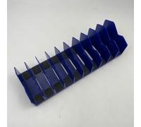 Support de rangement pour pinces et pinces coupantes avec base en caoutchouc antidérapant pour une organisation sûre des outils dans les ateliers et les établis à domicile, peut contenir jusqu'à 10